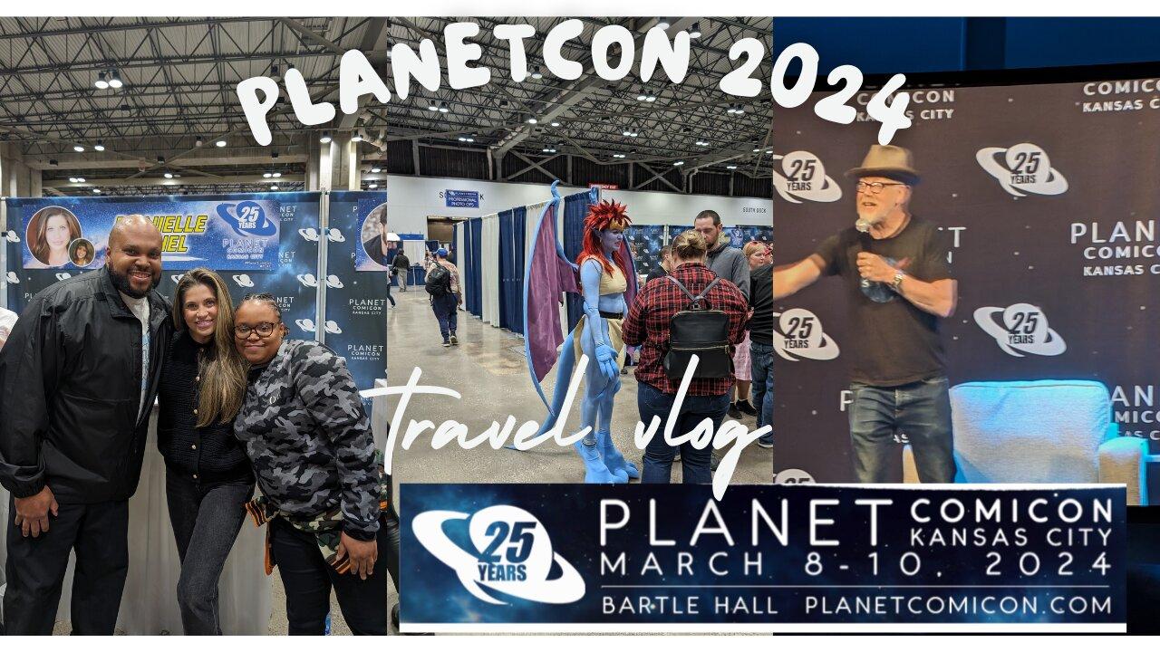 PlanetCon 2024 Travel Vlog