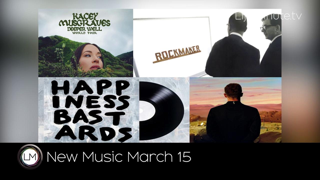 New Music March 15: Justin Timberlake, Kacey Musgraves, The Black Crowes, and The Dandy Warhols