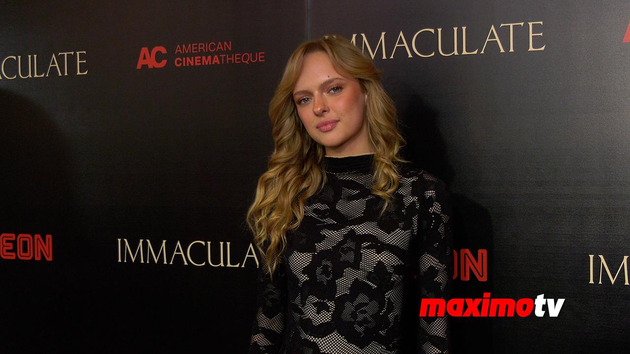 Jessica Belkin 'Immaculate' Los Angeles Premiere Red Carpet Arrivals