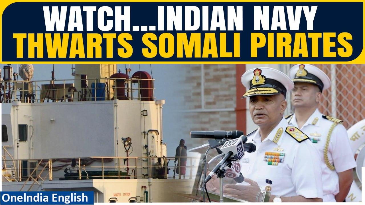Indian Navy Successfully Prevent Somali Pirates' Piracy Attempt Utilising ex-MV Ruen Vessel