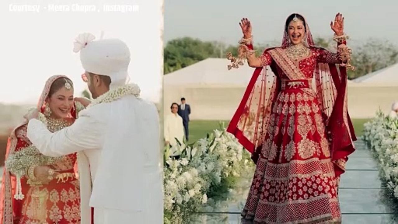 Priyanka Chopra congratulates cousin Meera Chopra on her wedding with Rakshit Kejriwal!