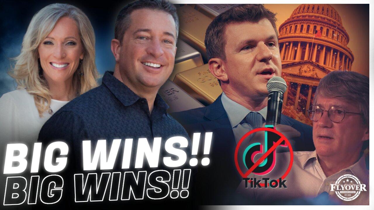 BIG Wins!! - TikTok Ban, Steve Baker, James O’Keefe, DOJ Investigating Treatment of J6 - Breanna Morello; Will This be the END