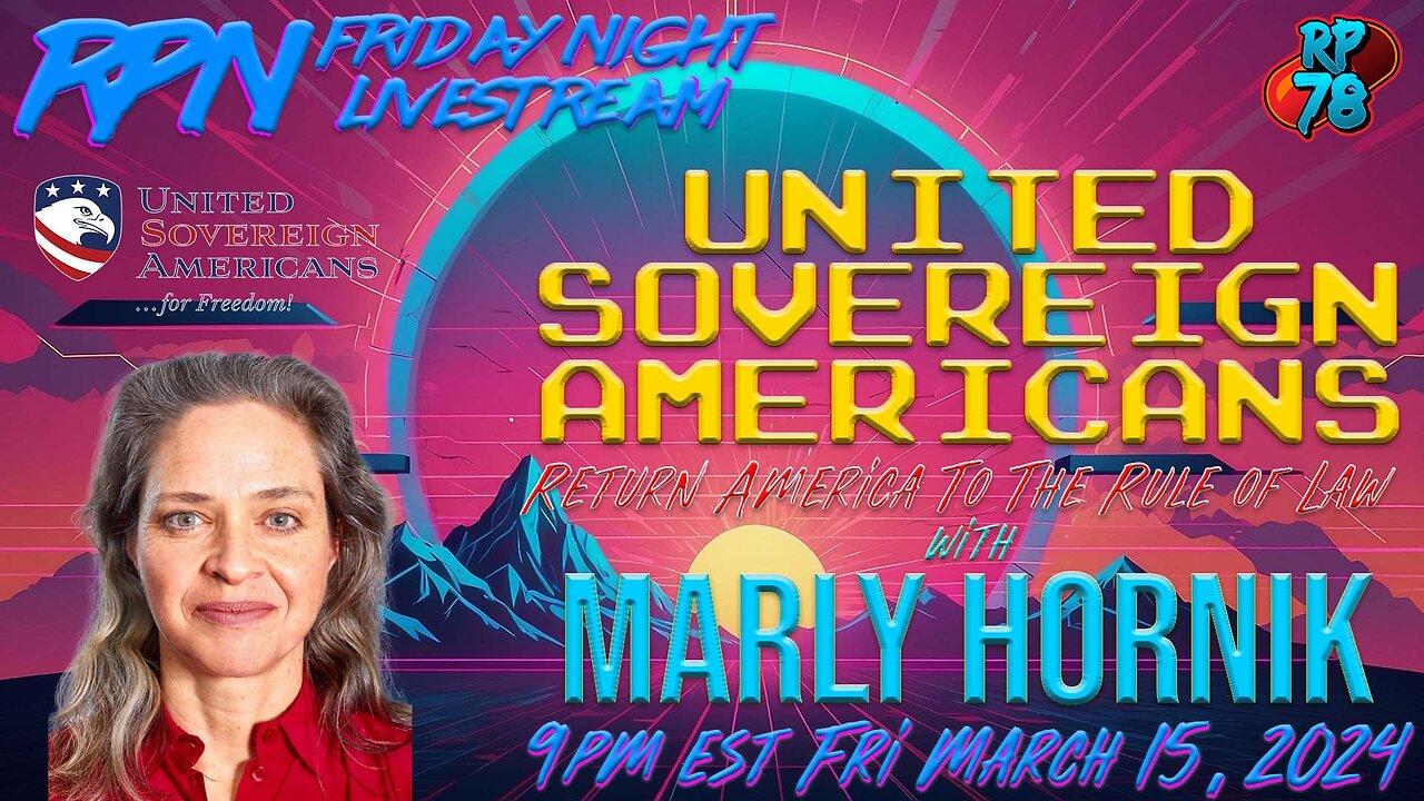 Restoring the Validity of Elections with Marly Hornik on Fri. Night Livestream