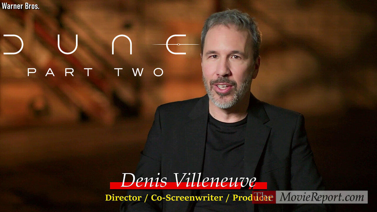 DUNE PART TWO interviews with Denis Villeneuve, Hans Zimmer, producers Tanya Lapointe & Mary Parent