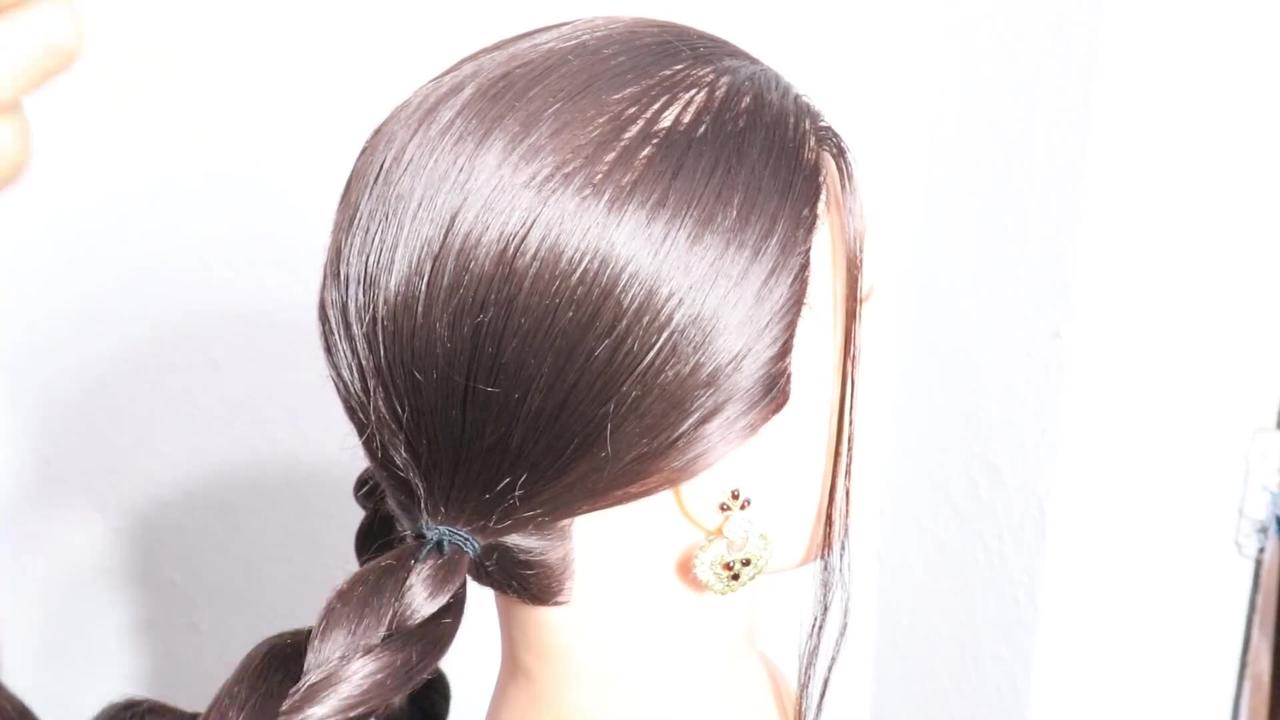 New stylish Latest Bun Hairstyle With Trick | Most Beautiful Hairstyle For Wedding And Party