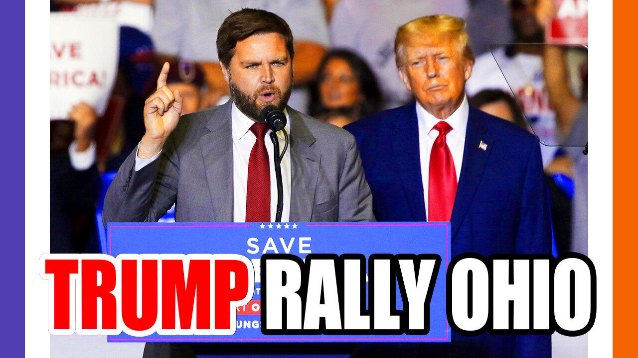 🔴LIVE: Trump Rally Live In Dayton Ohio 🟠⚪🟣