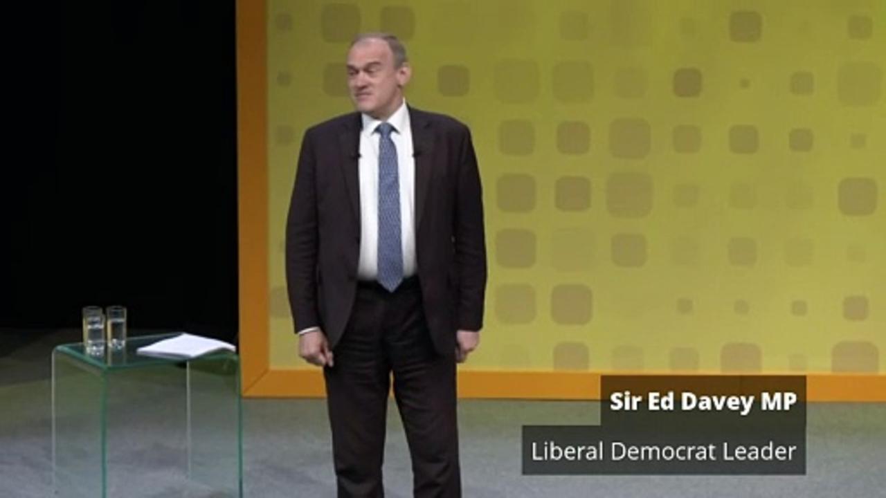 Sir Ed Davey: Election date is the only thing PM controls