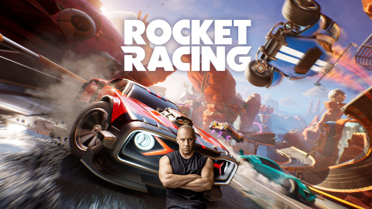 Playing Rocket Racing For The First Time