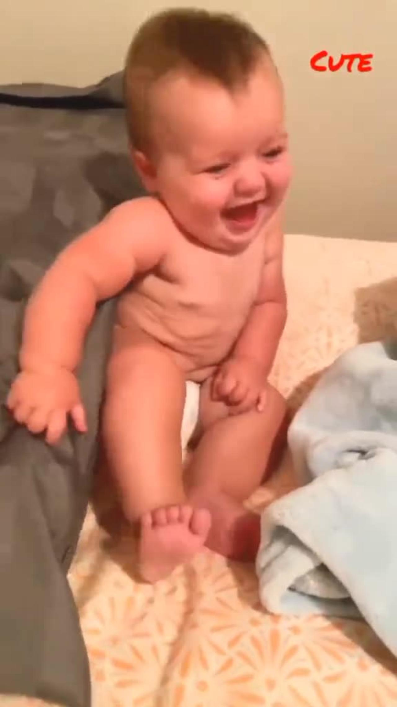 Baby laughing funny video compilation