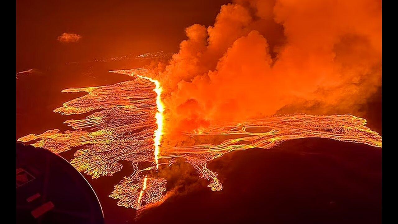 New volcanic eruption in Iceland