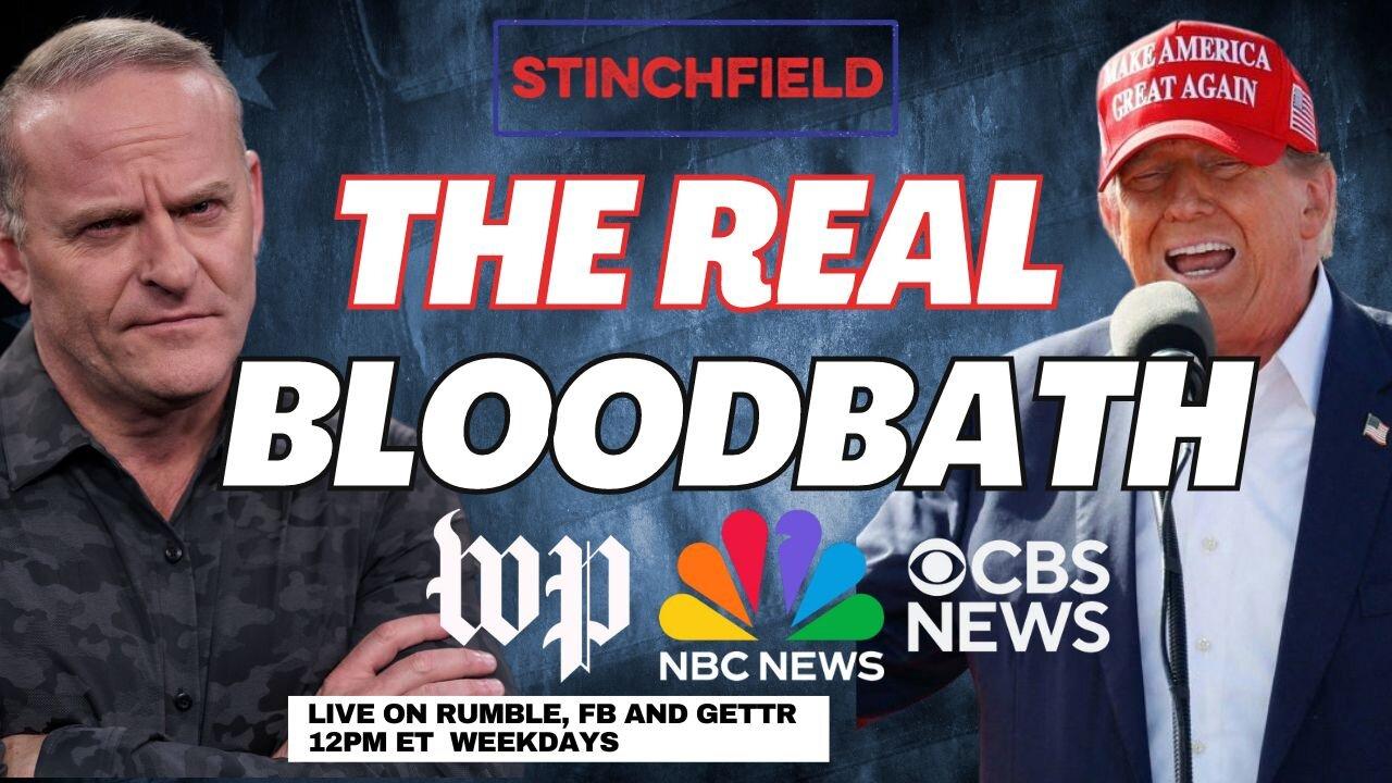 The "Bloodbath" Hoax - Backfiring - Media Ratings Plunge Along With Joe Biden's Poll Numbers