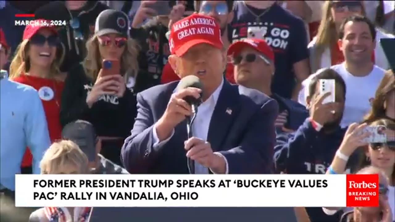 Trump Calls Imprisoned Jan. 6 protesters 'Hostages' And 'Unbelievable Patriots' At Ohio Rally