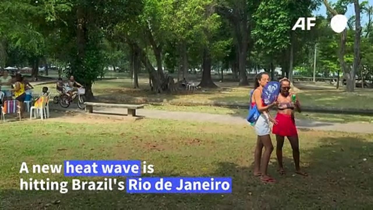 Rio residents worried as new heat wave hits Brazil