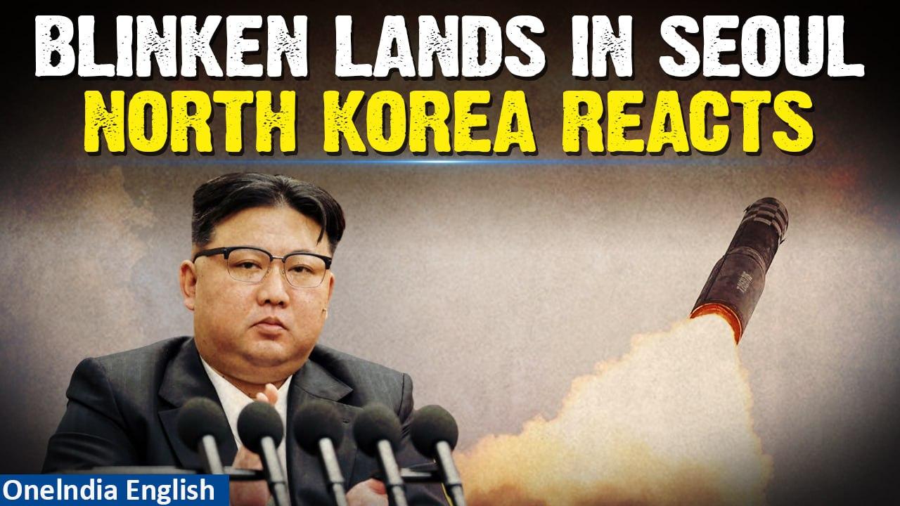 North Korea Launches Ballistic Missiles During US’ Blinken's Visits Seoul | Oneindia News