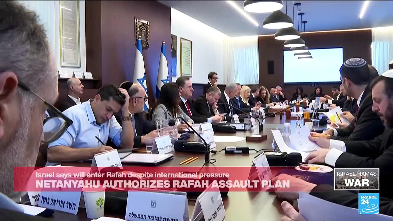 Netanyahu says Israel to press on with Rafah assault plan