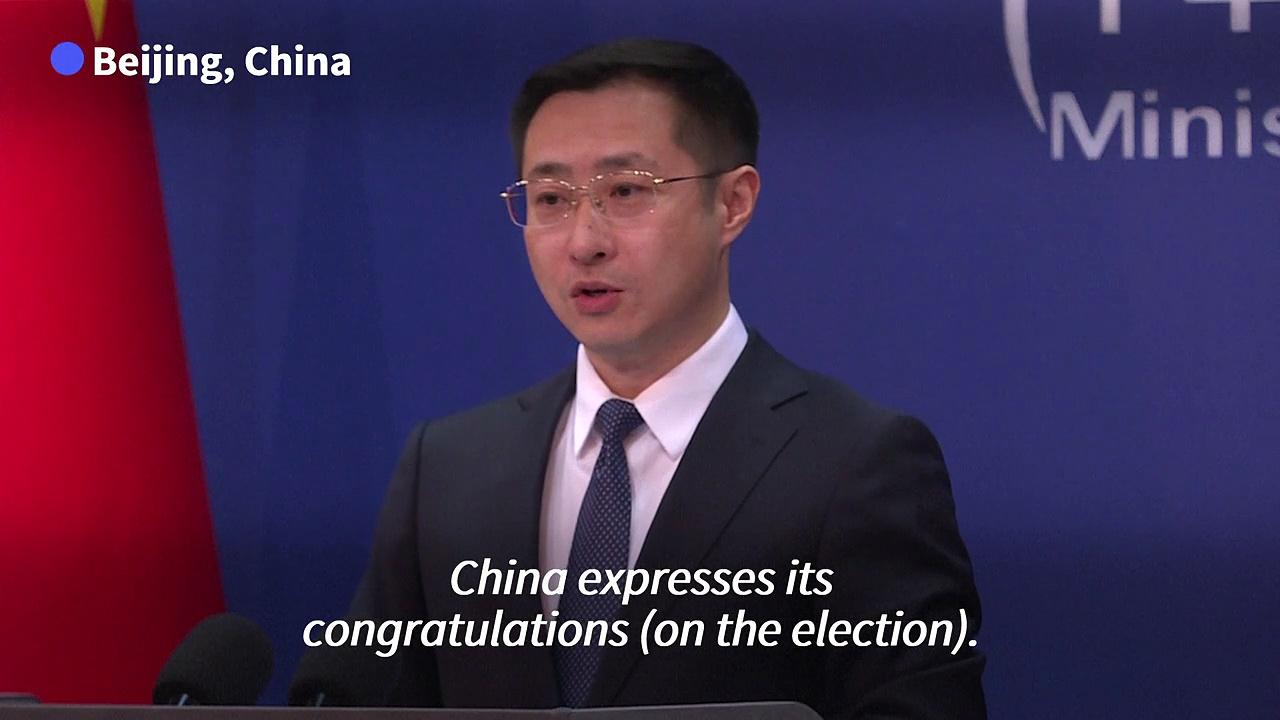 China congratulates Russia's Putin on presidential election victory