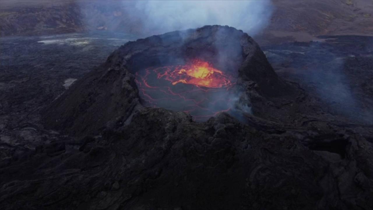 Icelandic Authorities Offer Update as Volcano Continues to Erupt