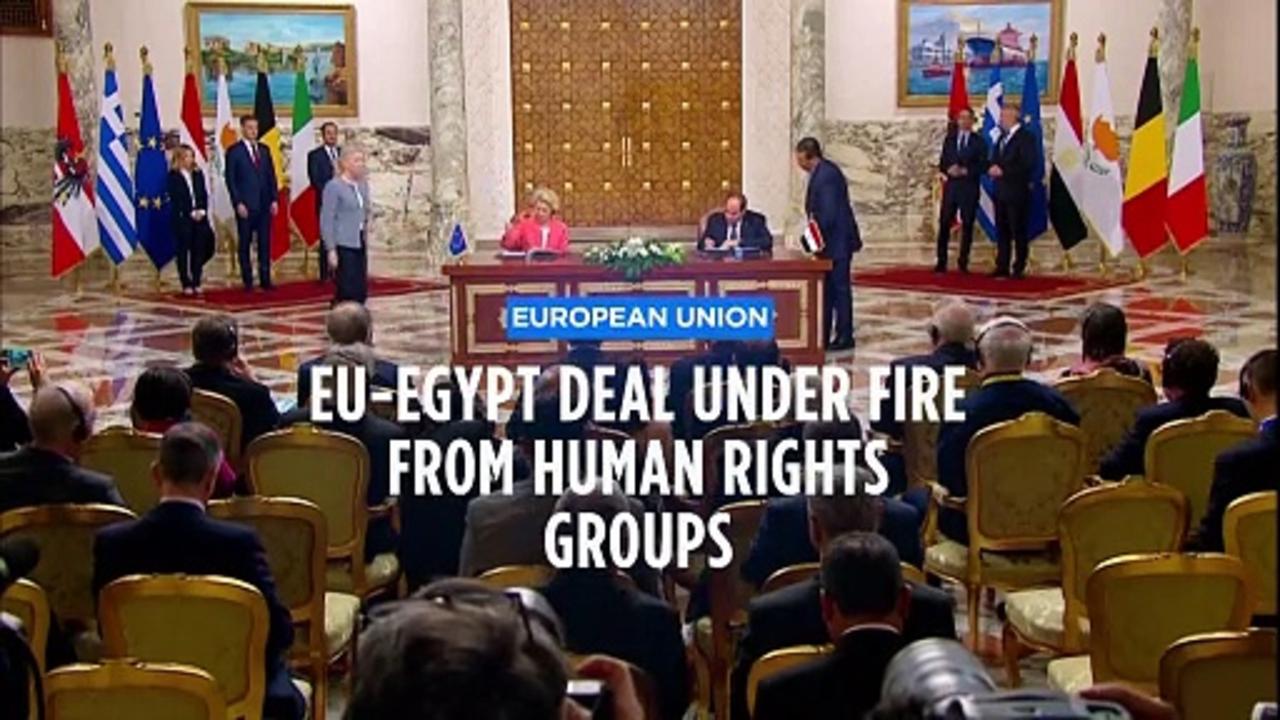 Analysis: The EU's big bet on Egypt comes with a high price and high risks