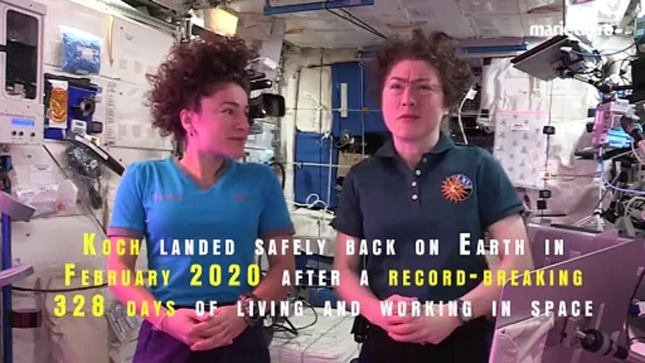 How NASA's Female Astronauts Wash Hair, Exercise - One News Page VIDEO