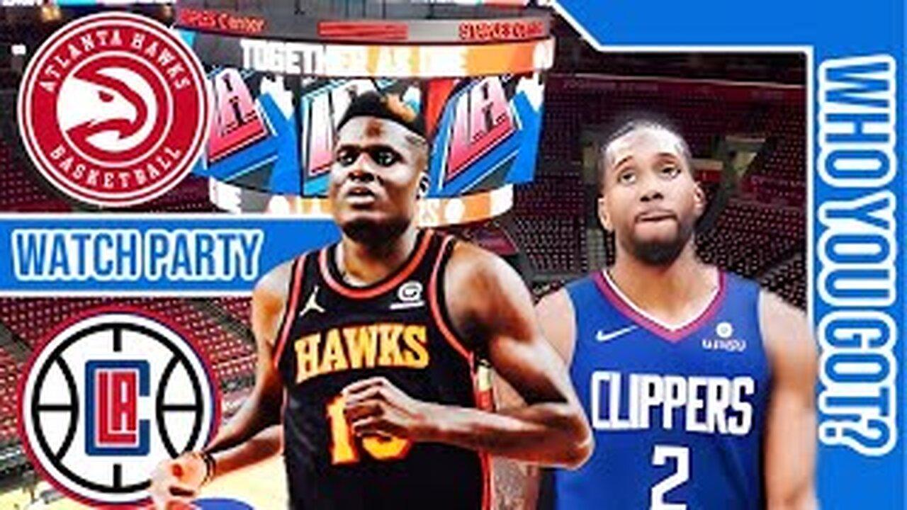 Atlanta Hawks vs LA Clippers | Live Play by Play/Watch Party Stream | NBA 2023 Game 67