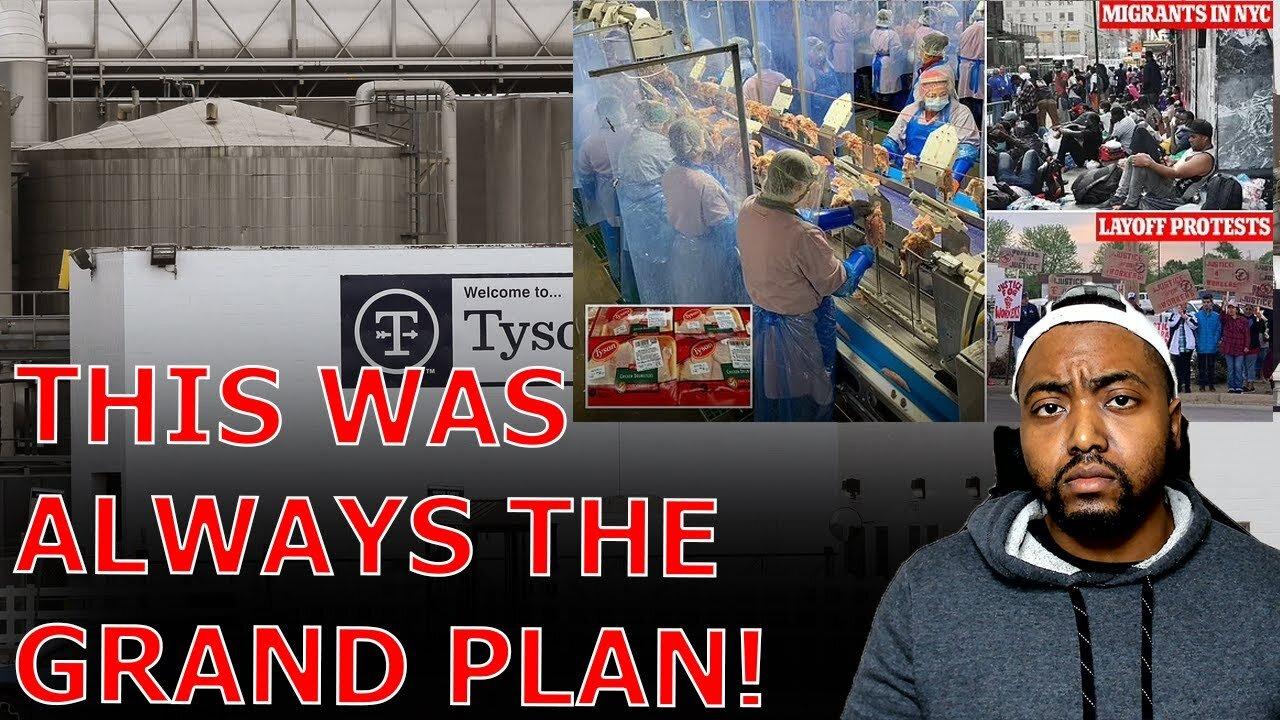 Tyson Foods FACES BOYCOTT After SHUTTING DOWN Factory With MASS Layoffs Then Moving To Hire Illegals