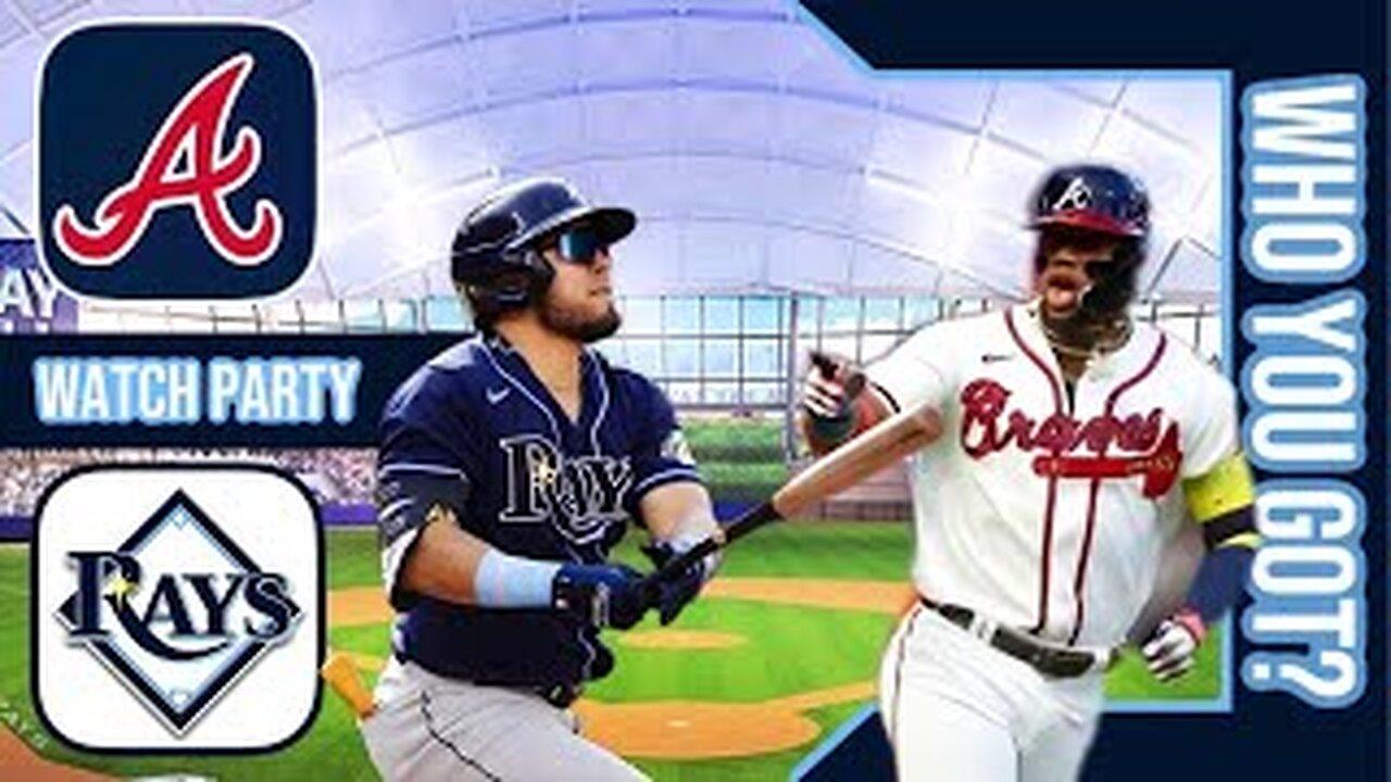 Atlanta Braves vs Tampa Bay Rays | Live Play by Play/Watch Party Stream | MLB 2024 Spring Training