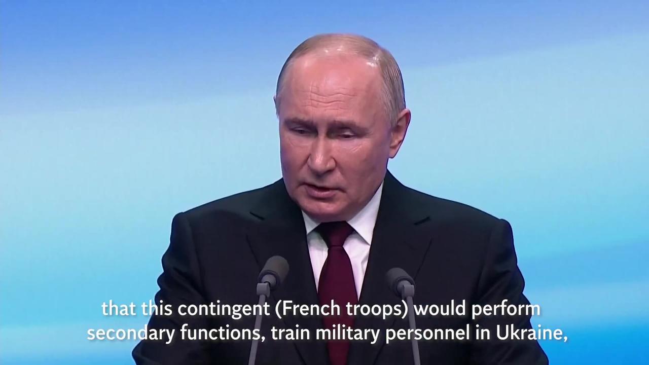 Putin minaccia la NATO di una "Terza Guerra Mondiale" VIDEO Putin ha risposto così alla domanda se sia possibile un c