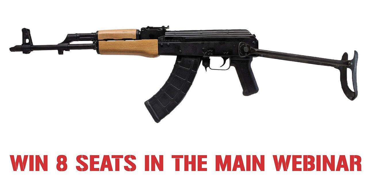 CENTURY ARMS WASR-10 UF 7.62X39MM MINI #1 FOR 8 SEATS IN THE MAIN WEBINAR