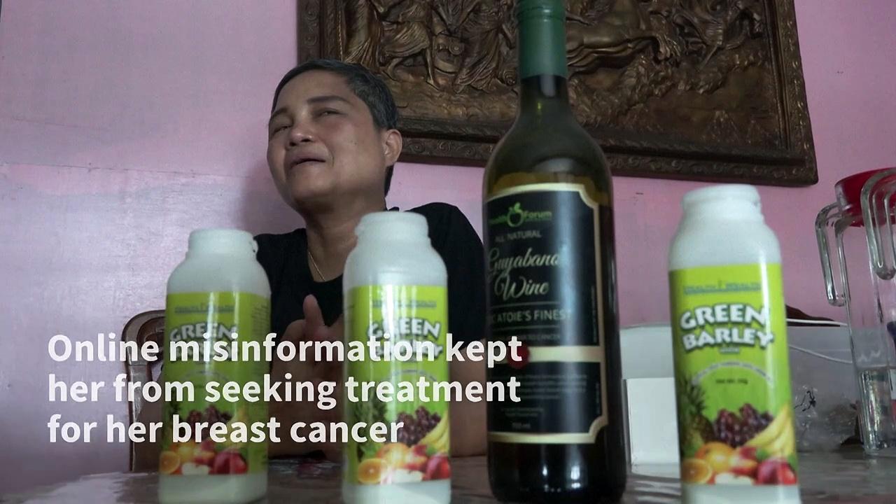 Cancer patients in the Philippines falling for alternative 'cures'