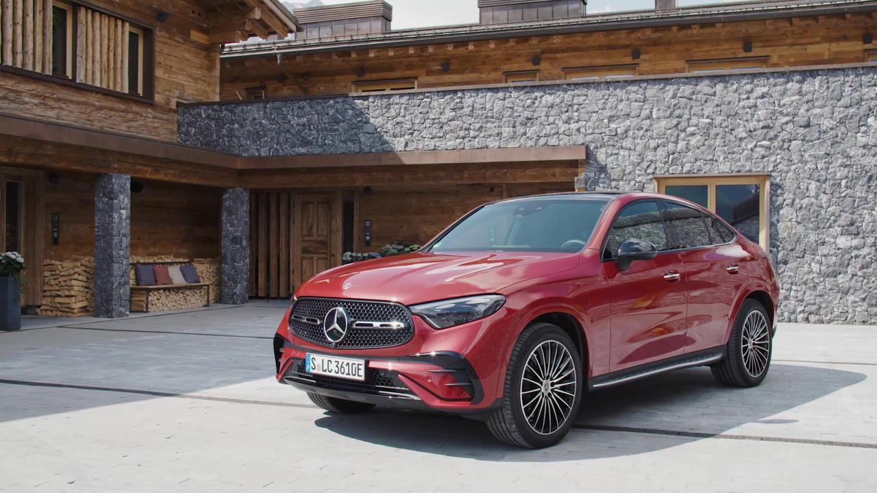 The new Mercedes-Benz GLC 400 e 4MATIC Coupe Highlights