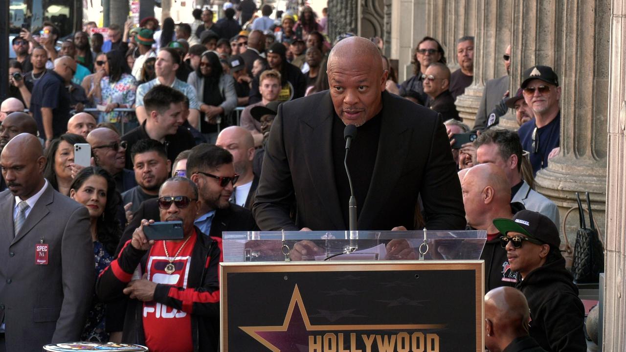 Dr. Dre speech at his Hollywood Walk of Fame star ceremony
