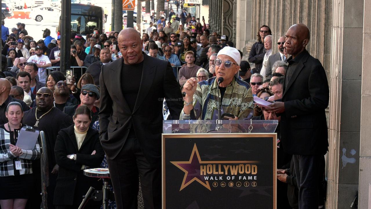 Jimmy Iovine speech at Dr. Dre's Hollywood Walk of Fame star ceremony