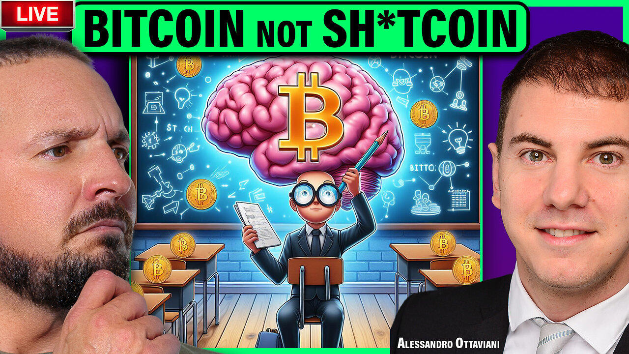 SHOULD I BUY #bitcoin or SHOULD I BUY SH*TCOINS | INTERVIEW WITH ALESSANDRO OTTAVIANI EPISODE 16