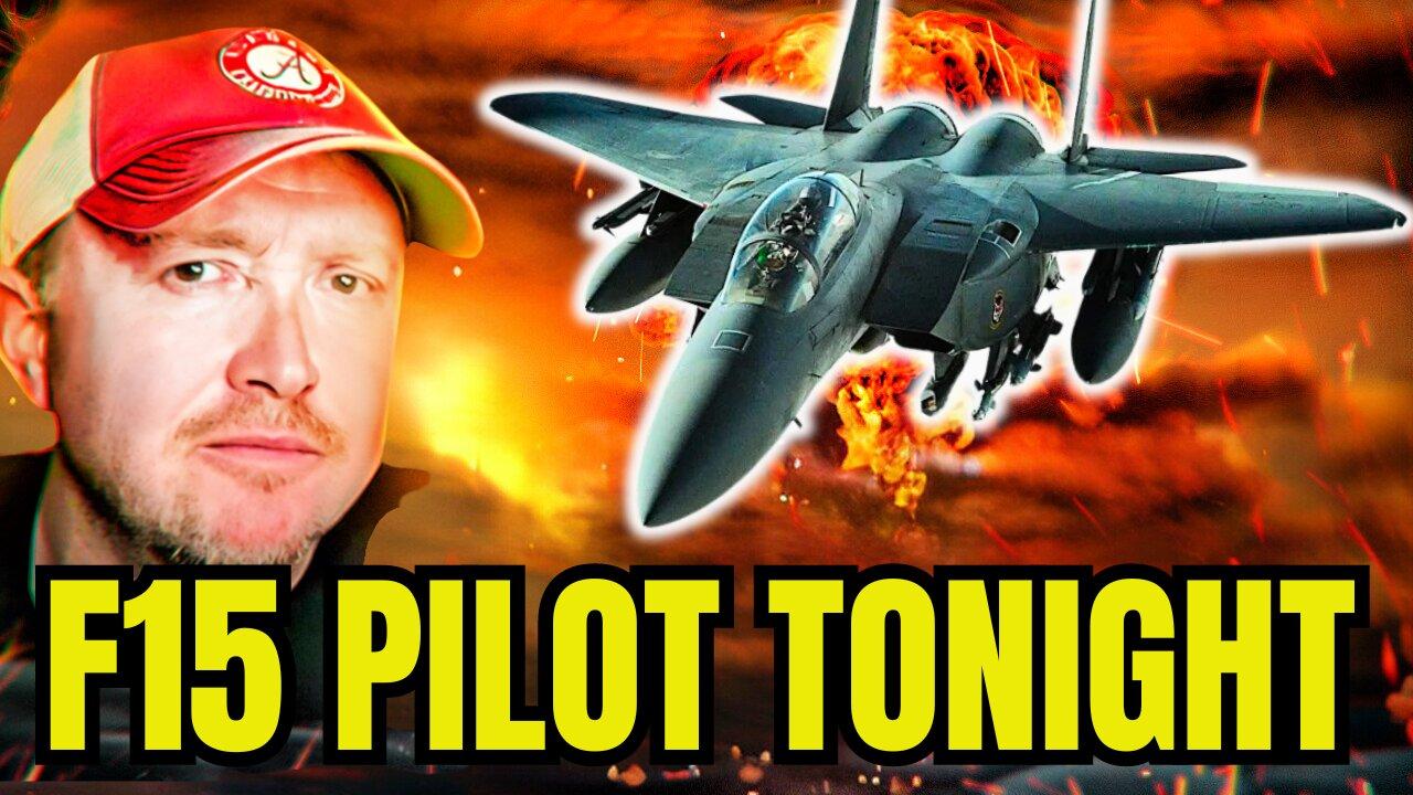 US Air Force F15 Pilot Joins the Live Stream!