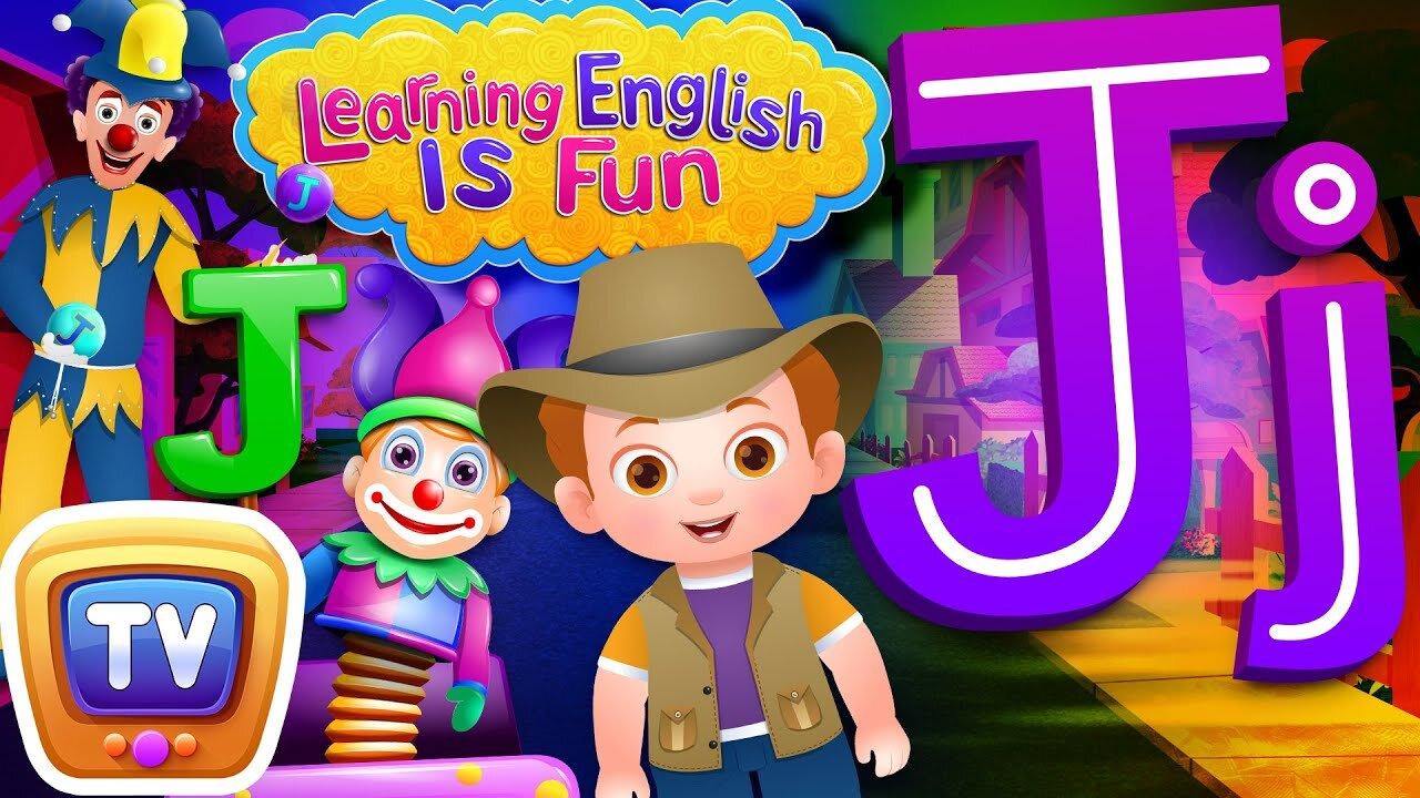 Letter “J” Song - Alphabet and Phonics song - Learning English is fun for Kids!