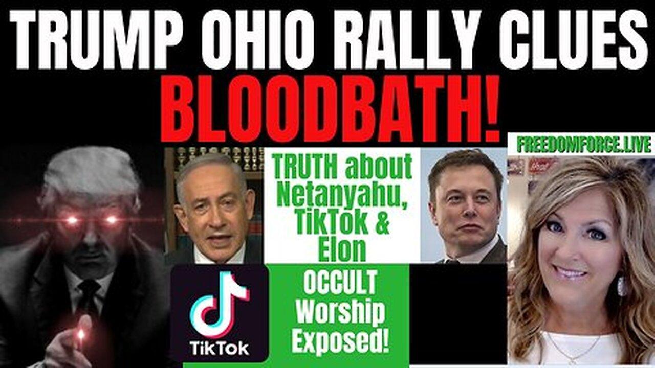 Trump Ohio Rally- Netanyahu, Elon, TikTok, Haiti, Isaiah 65 3-18-24