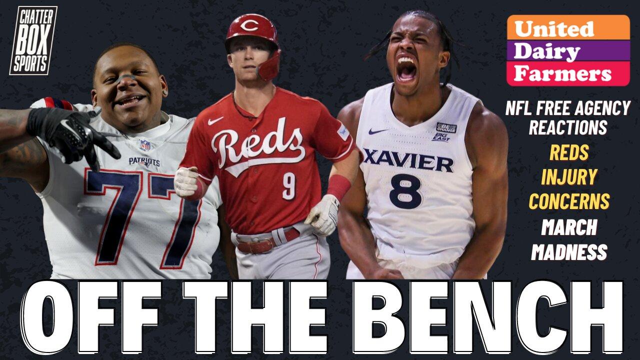 Trent Brown to Cincinnati Bengals. Reds Injury Concerns. NIT & March Madness | OTB presented by UDF