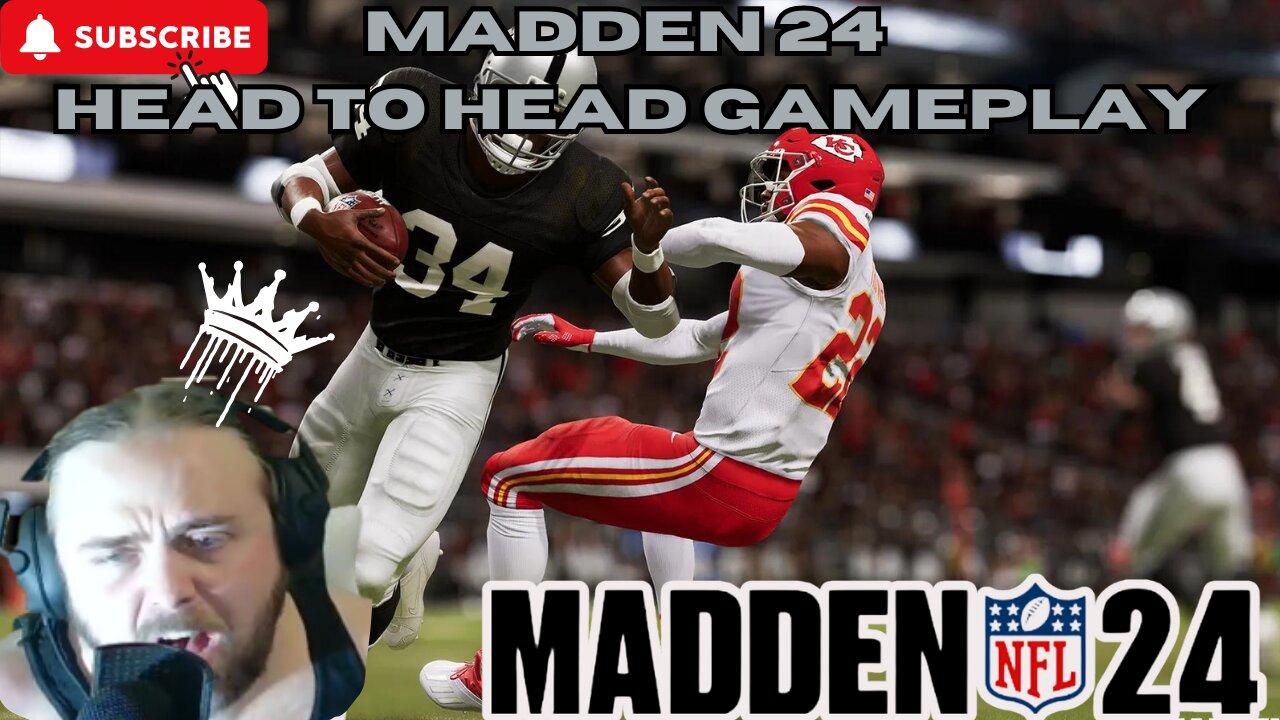Madden 24 Online H2H Gameplay