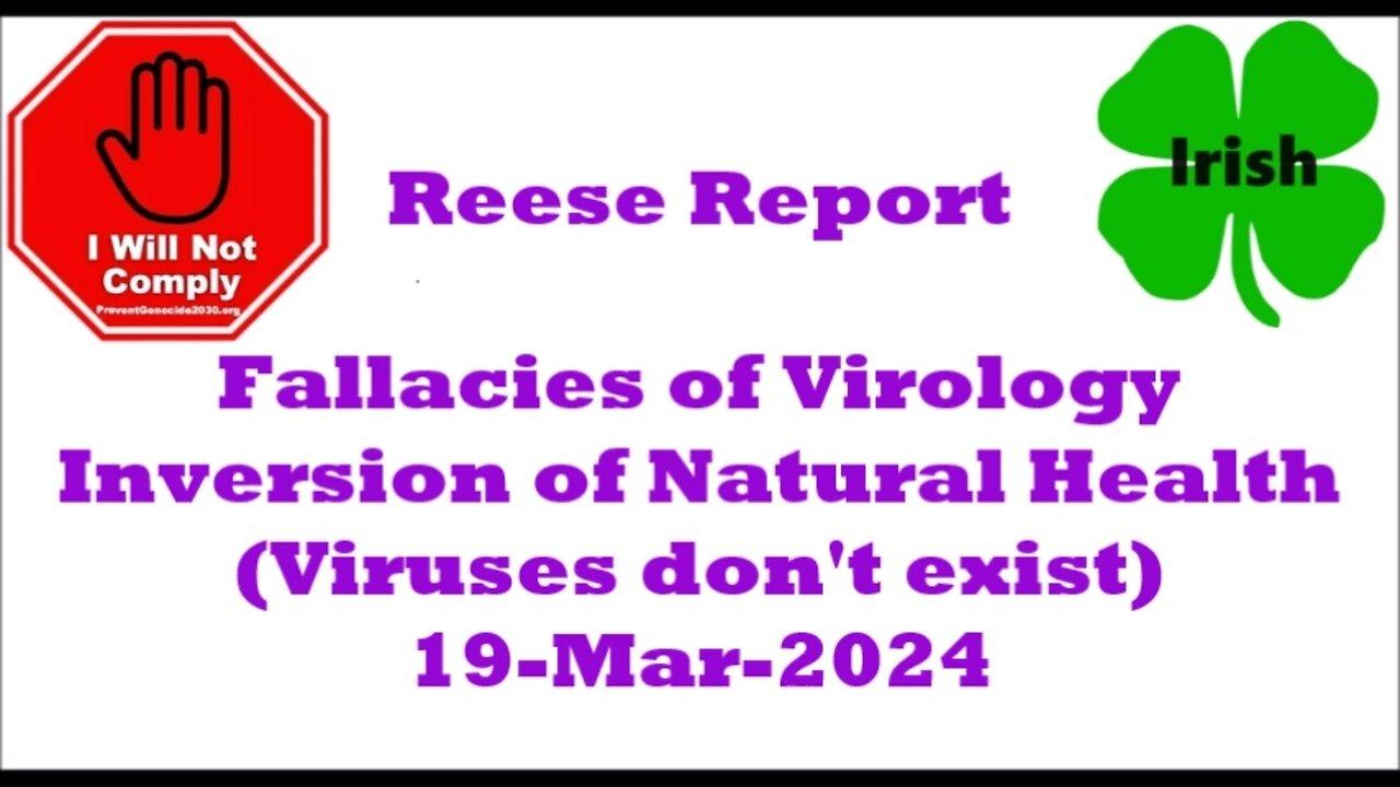 Fallacies of Virology and the Inversion of Natural Health 19-Mar-2024