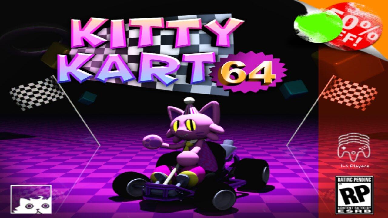 KITTY KART 64 - CAN WE MAKE IT TO THE FINISH LINE??? Ft.  @24nightt