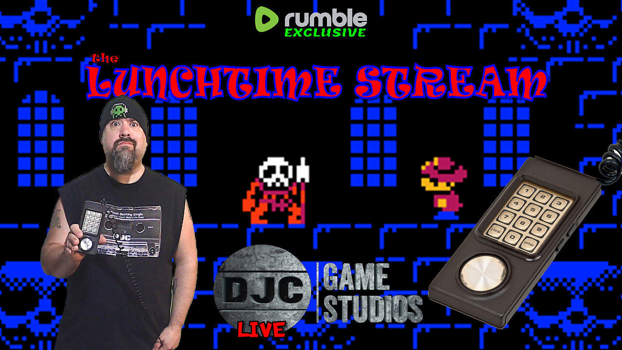 The LuNcHtiMe StReAm - Live With DJC - Intellivision Sydney Hunter and More!
