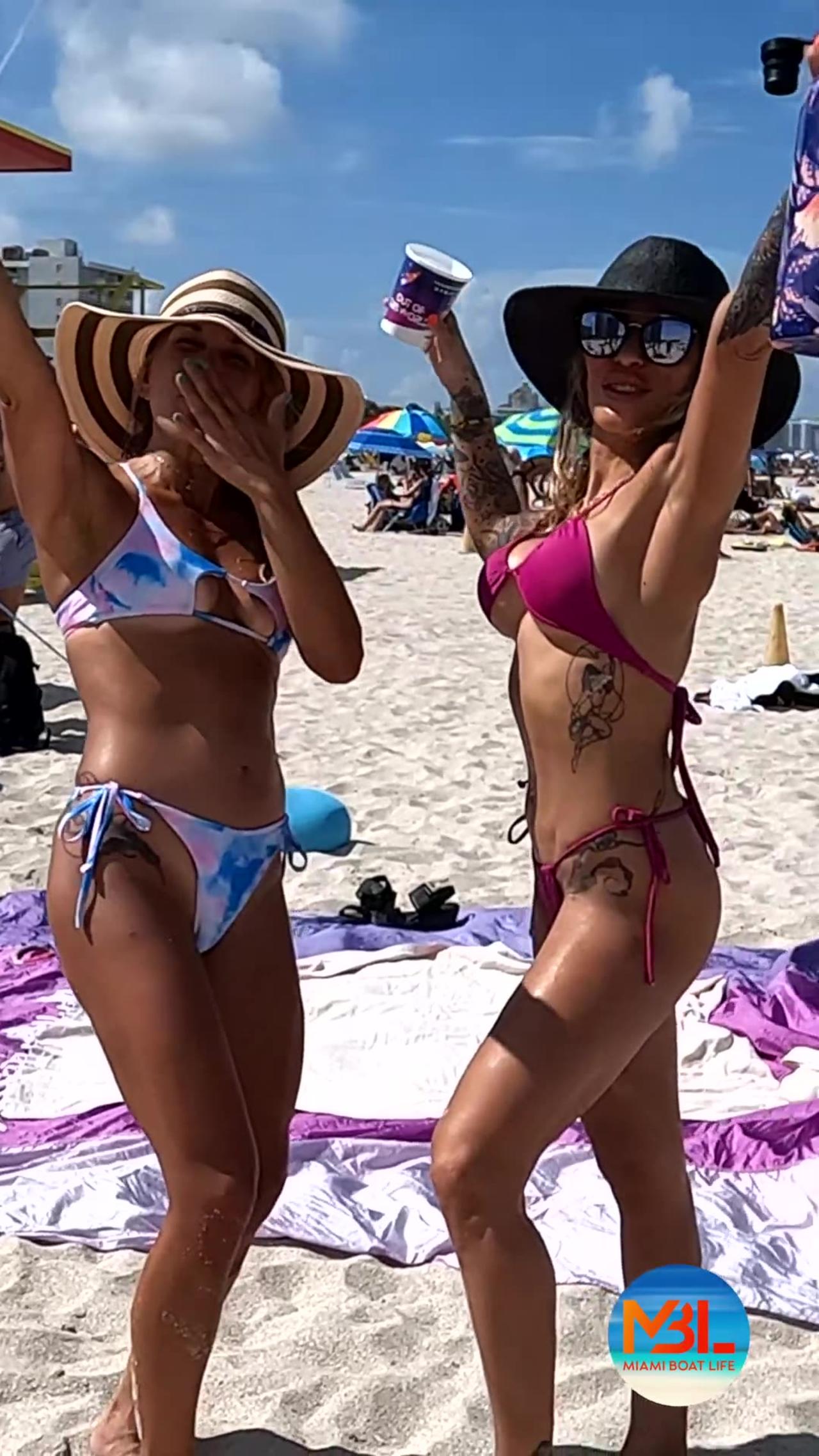 TATTOO GIRLS IN MIAMI BEACH!!!