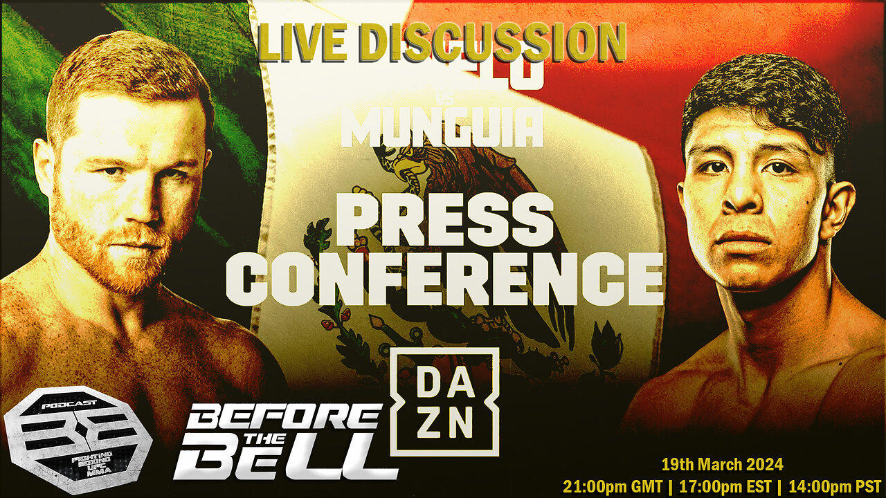Canelo Alvarez vs Jaime Munguia: Los Angeles Kickoff Press Conference | LIVE COMMENTARY