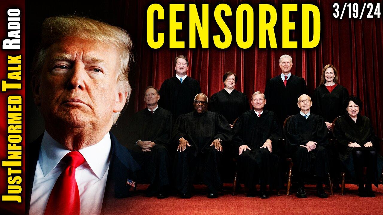 SCOTUS Case Exposes Communist FEDs Forcing Big Tech Censorship To Remove First Amendment!