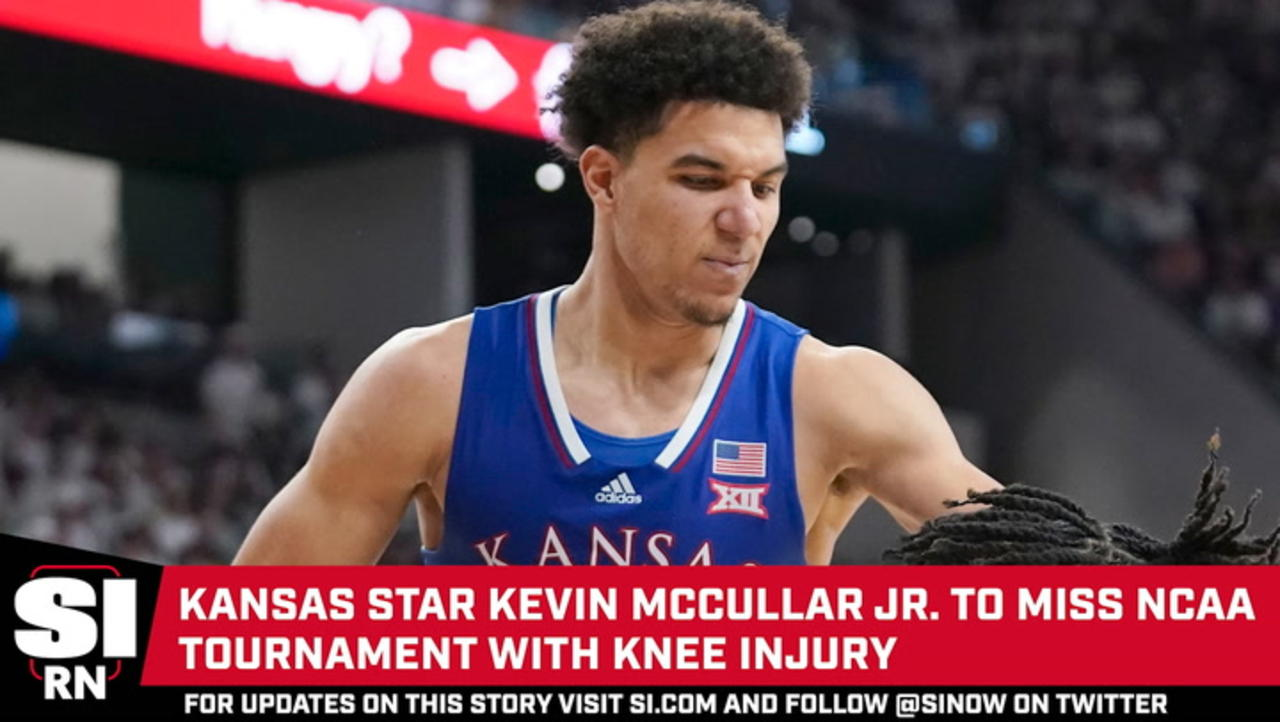 Kansas Star Kevin McCullar Jr. to Miss NCAA Tournament With Knee Injury