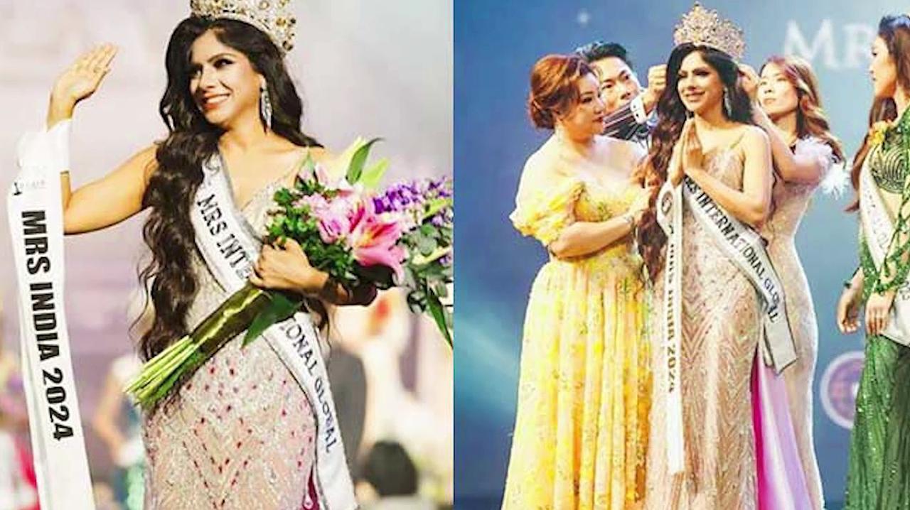 India shines in Mrs. International Global Beauty Pageant 2024, Tani Gautam wins title