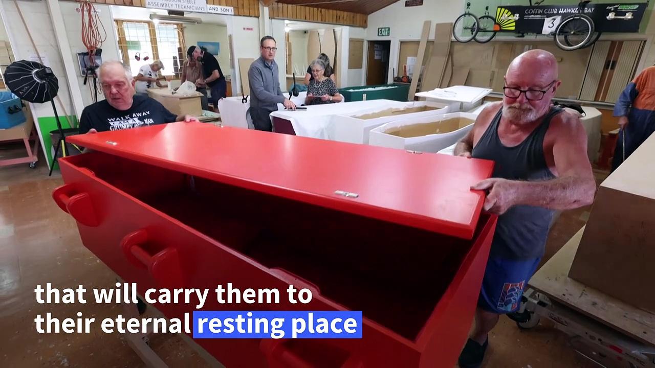New Zealand's 'coffin clubs' bury taboos about death