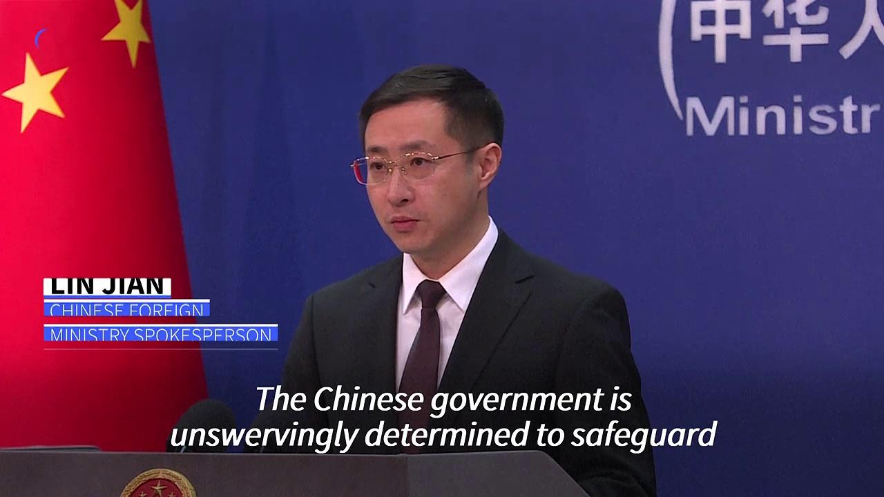 China slams 'smears' of countries opposed to Hong Kong security law