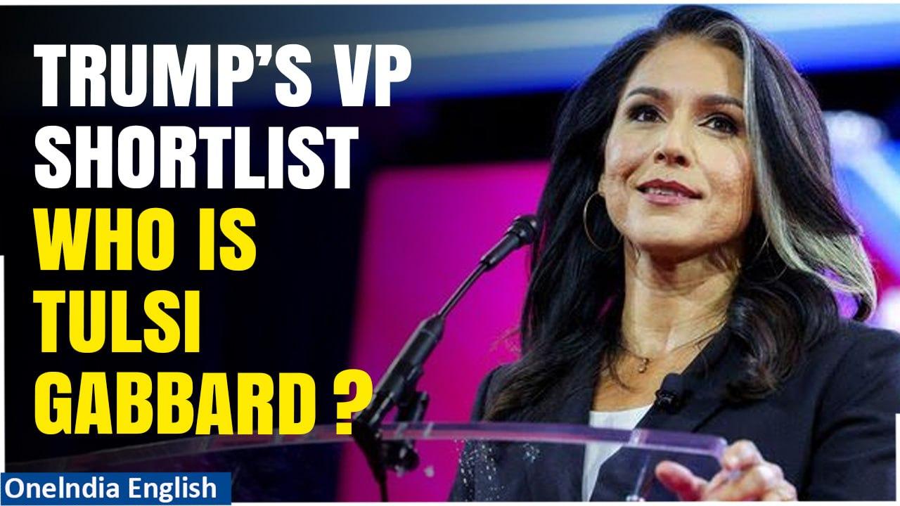Tulsi Gabbard: A military veteran and practising Hindu on Trump’s vice president shortlist| Oneindia