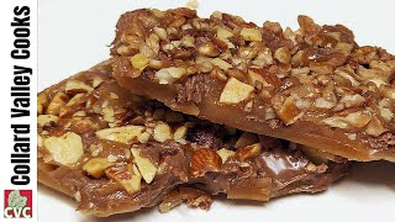 Old Fashioned Butter Toffee Recipe - Classic Homemade Candy - Mama's Southern Recipes